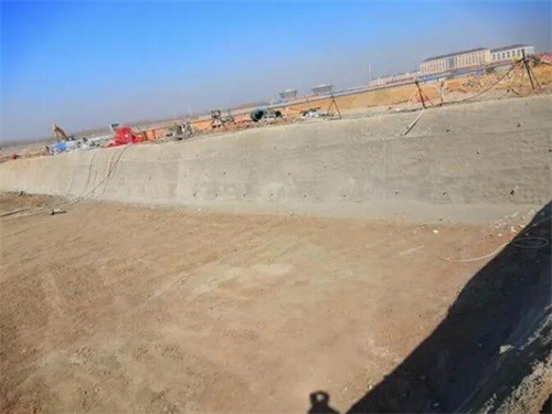 盘山高铁桩基础建设